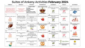 SOA Activity Calendar Template