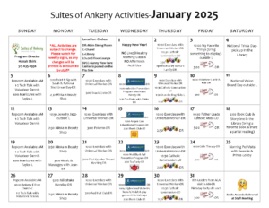 SOA January 2025 Activities